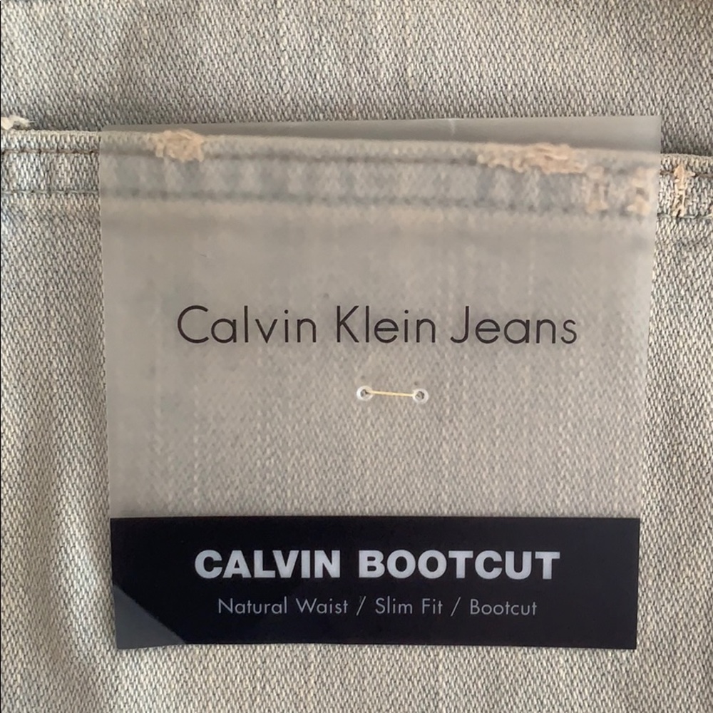 Calvin Klein boot cut jeans size 34 x 32